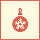 ball christmas icon